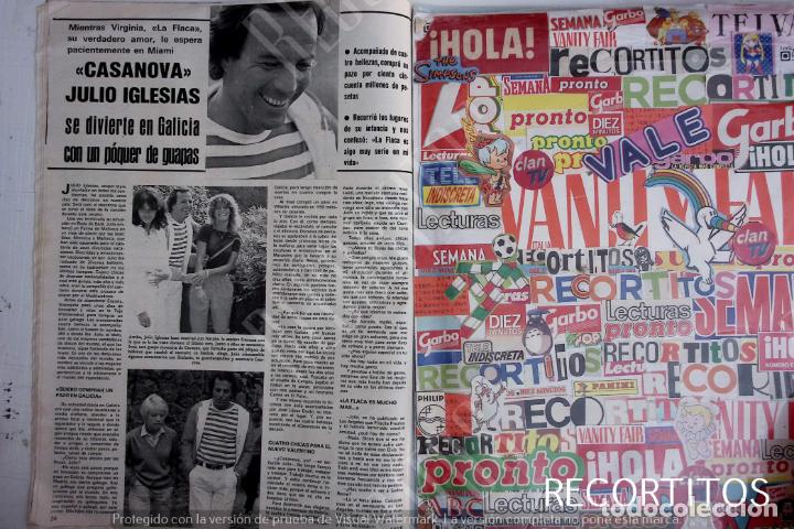 Coleccionismo de Revistas y Peri&oacute;dicos: julio iglesias