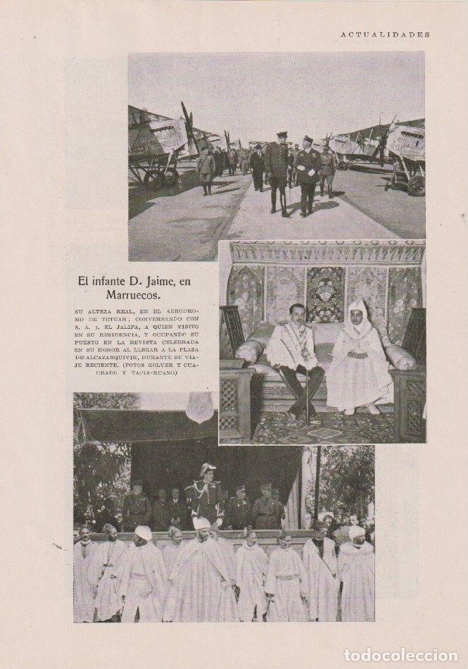 Coleccionismo de Revistas y Peri&oacute;dicos: * TETU&Aacute;N * ALCAZARQUIVIR * Infante D. Jaime y el Jalifa -1930