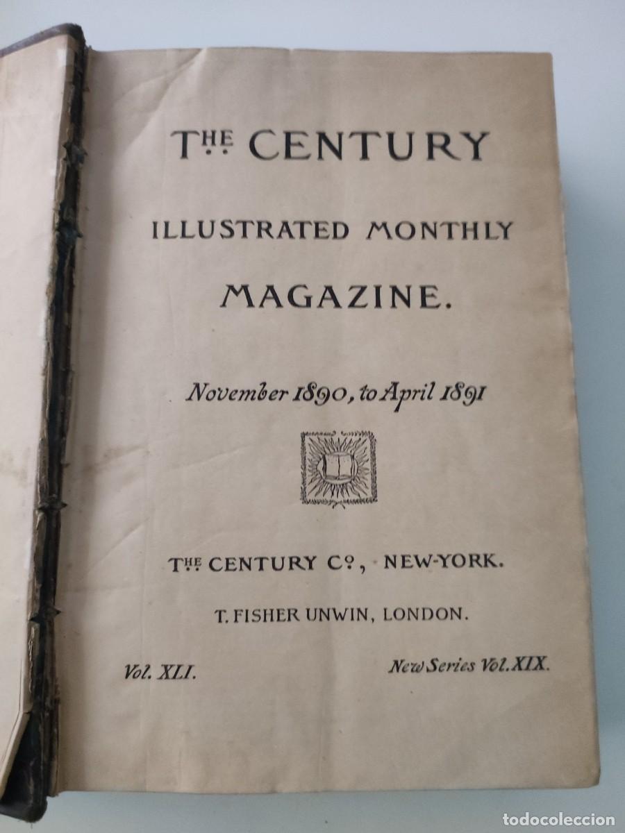 Coleccionismo de revistas y peri&oacute;dicos: The century illustrated monthly magazine. 1890-1891.