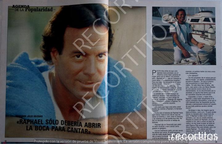 Coleccionismo de Revistas y Peri&oacute;dicos: julio iglesias