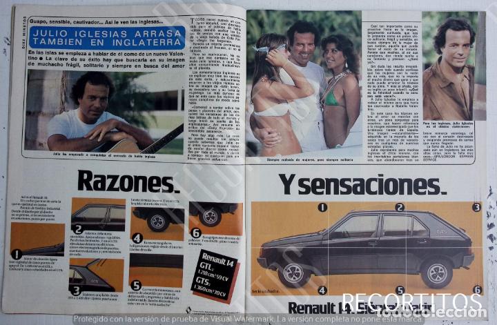 Coleccionismo de Revistas y Peri&oacute;dicos: renault 14 gtl anuncio julio iglesias