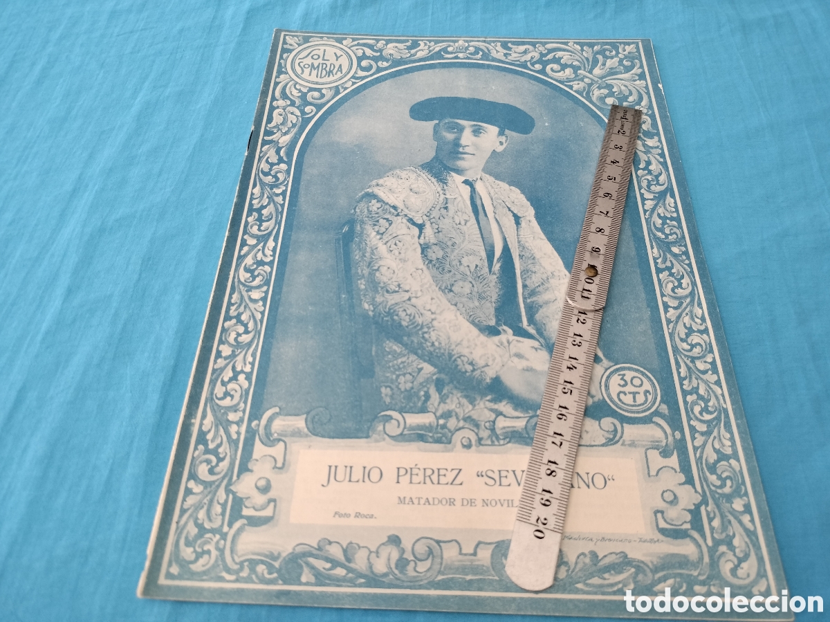 Coleccionismo de Revistas y Peri&oacute;dicos: REVISTA SOL Y SOMBRA JULIO PEREZ SEVILLANO 1389 A&Ntilde;O 1925