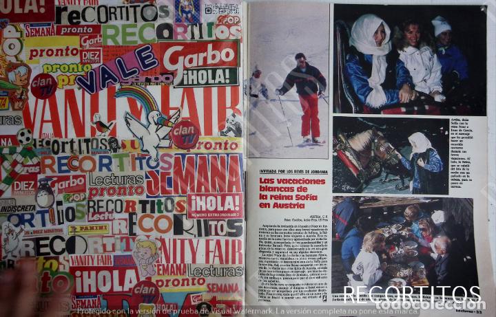 Coleccionismo de Revistas y Peri&oacute;dicos: LA REINA DO&Ntilde;A SOFIA ESQUI EN AUSTRIA