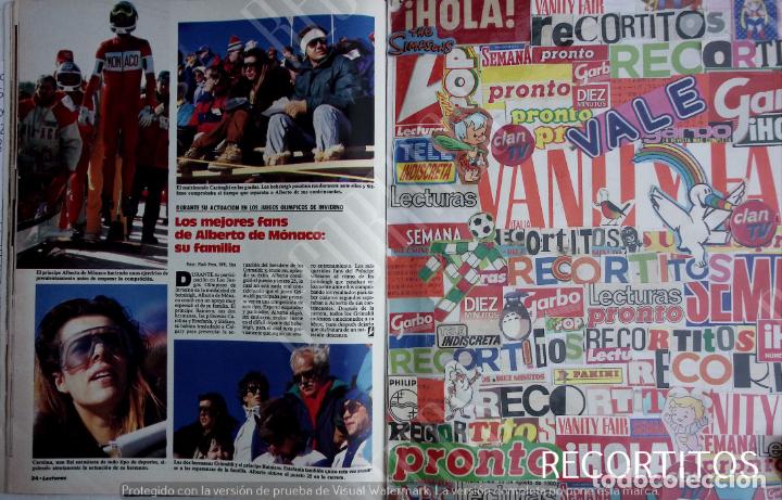 Sammeln von Zeitschriften und Zeitungen: CAROLINA DE MONACO ALBERTO