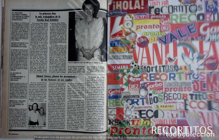 Coleccionismo de Revistas y Peri&oacute;dicos: JULIO IGLESIAS EDUARD LLORENS ANA DE INGLATERRA