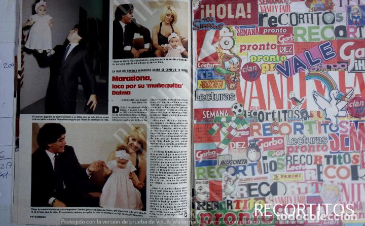 Coleccionismo de Revistas y Peri&oacute;dicos: MARADONA CLAUDIA