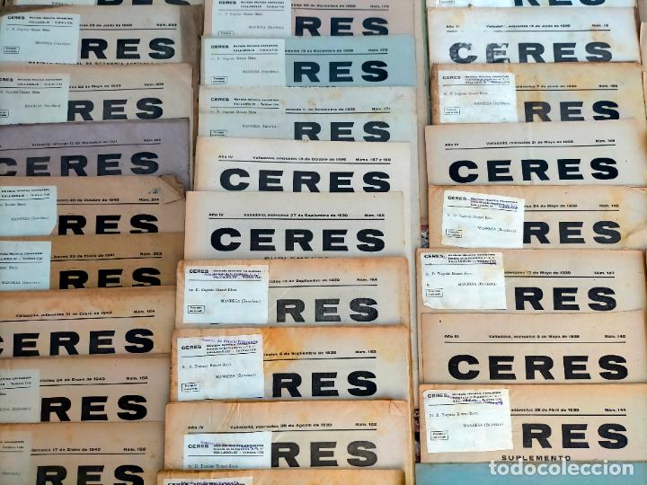Coleccionismo de revistas y peri&oacute;dicos: Lote colecci&oacute;n de revistas a&ntilde;os 40 CERES revista nacional de econom&iacute;a agr&iacute;cola