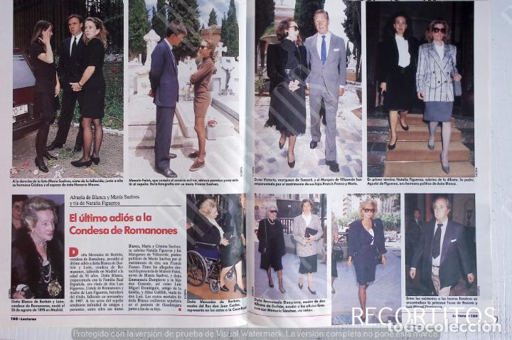 Coleccionismo de Revistas y Peri&oacute;dicos: CONDESA DE ROMANONES MARIA SUELVES BLANCA EMMANUELLA DAMPIERRE LUIS MIGUEL DOMIONGUIN NATALIA FIGUE
