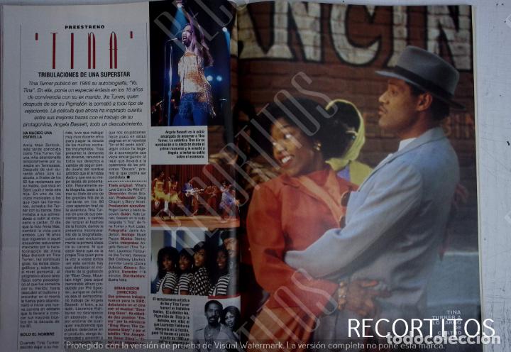 Coleccionismo de revistas y peri&oacute;dicos: TINA TURNER IKE ANGELA BASSET