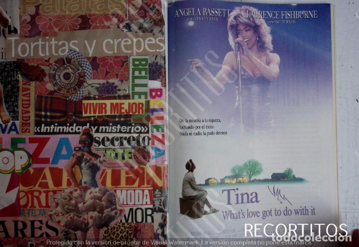 Coleccionismo de revistas y peri&oacute;dicos: TINA TURNER IKE ANGELA BASSET