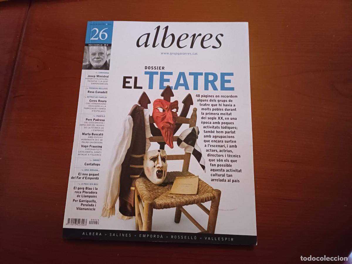 Coleccionismo de Revistas y Peri&oacute;dicos: Revista cultural Alberes dossier teatro amateur aficionado en pueblos de Catalu&ntilde;a 1&ordf; mitad siglo XX