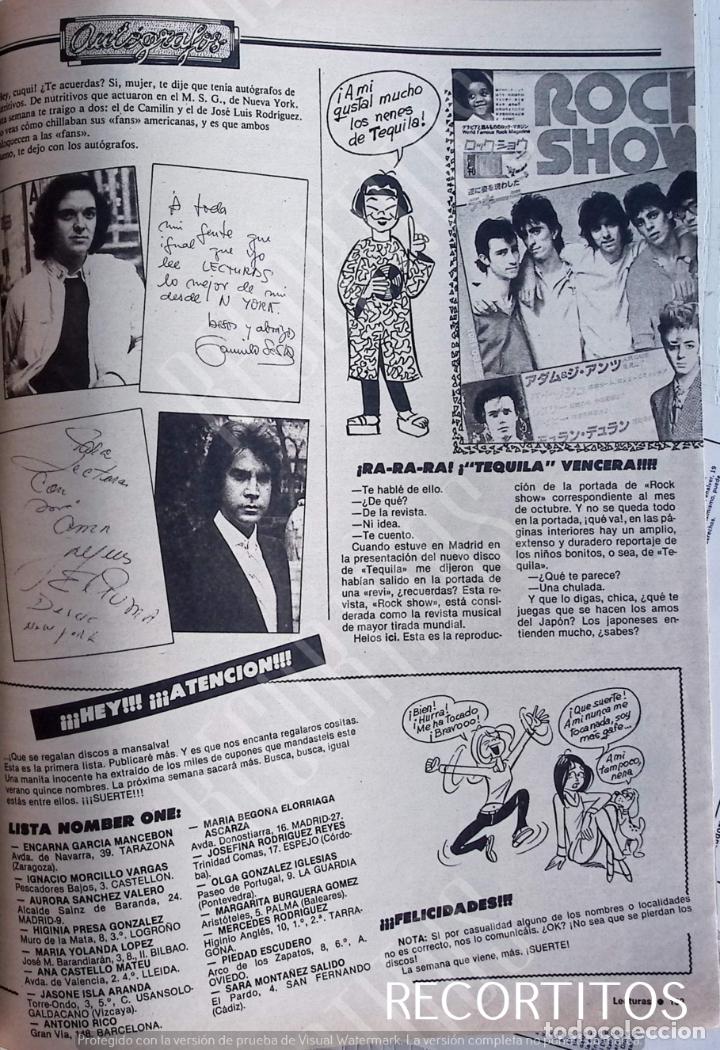 Coleccionismo de revistas y peri&oacute;dicos: CAMILO SESTO ESE PUMA TEQUILA EN JAPON