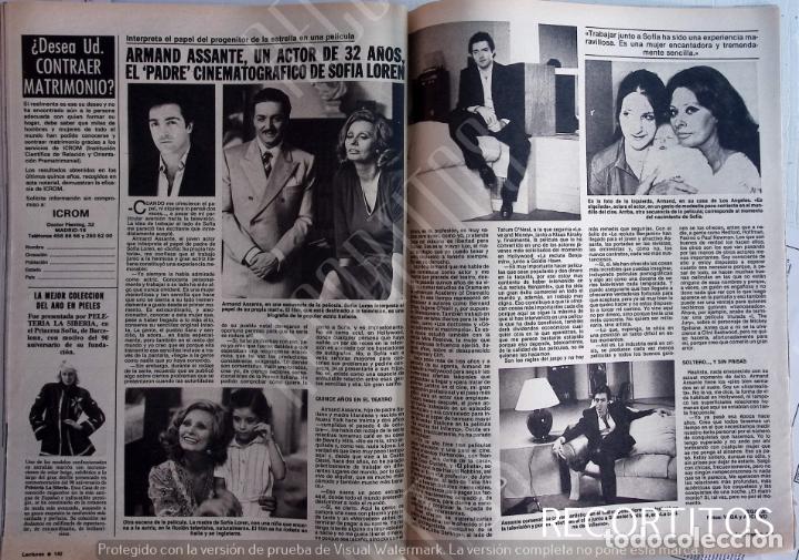 Coleccionismo de Revistas y Peri&oacute;dicos: ARMAND ASSANTE SOPHIA LOREN SOFIA