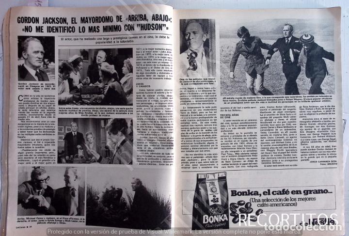 Collezionismo di Riviste e Giornali: gordon jackson arriba y abajo BONKA