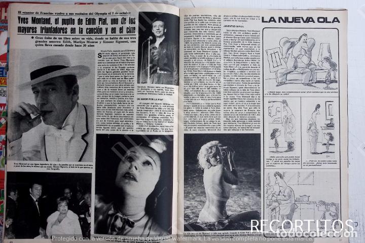 Coleccionismo de Revistas y Peri&oacute;dicos: YVES MONTAND MARILYN MONROE