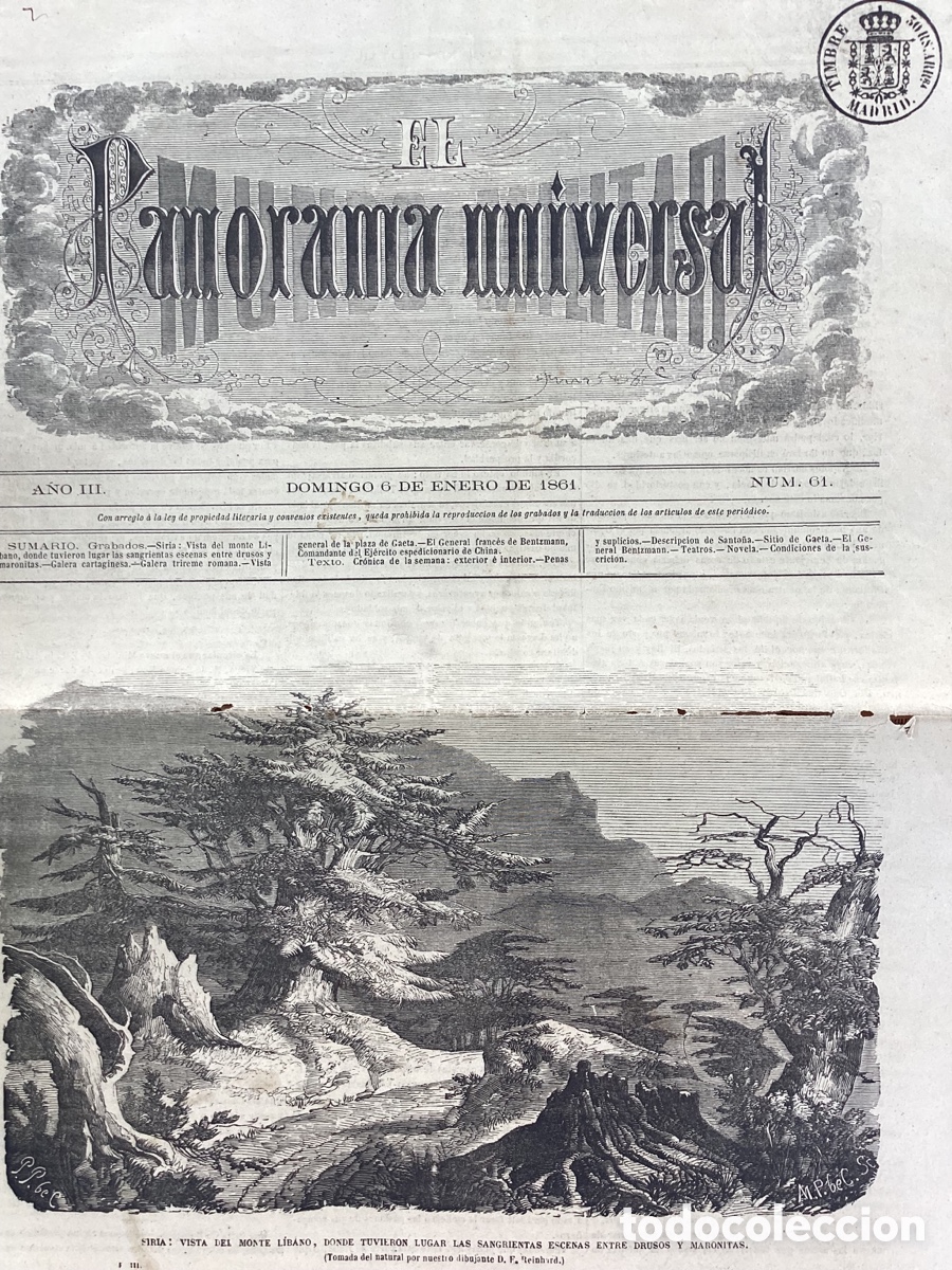 Coleccionismo de revistas y peri&oacute;dicos: EL PANORAMA UNIVERSAL - Foto 3