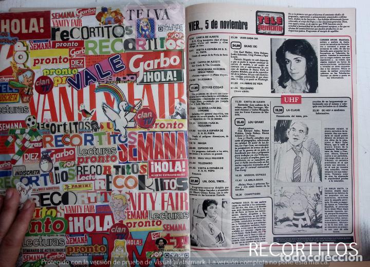 Collezionismo di Riviste e Giornali: UN DOS TRES PATRICIA SOLIS LA ABEJA MAYA EDWARD ASNER LOU GRANT CARMEN ARCHE