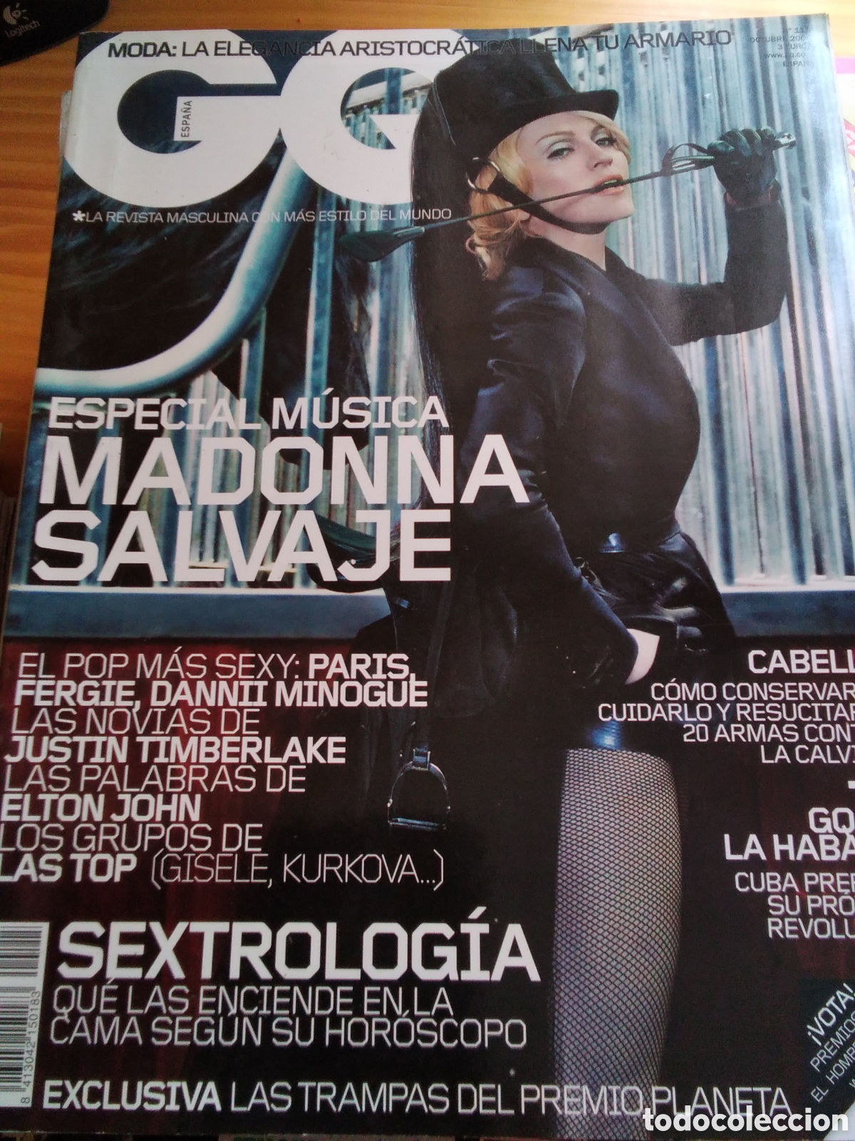 Coleccionismo de Revistas y Peri&oacute;dicos: GQ revista de moda espa&ntilde;ola 2006 octubre Madonna