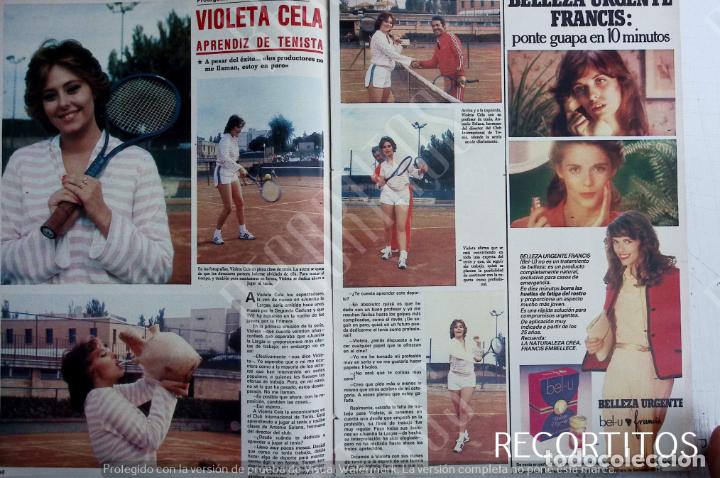 Coleccionismo de Revistas y Peri&oacute;dicos: violeta cela SEMANA 1982