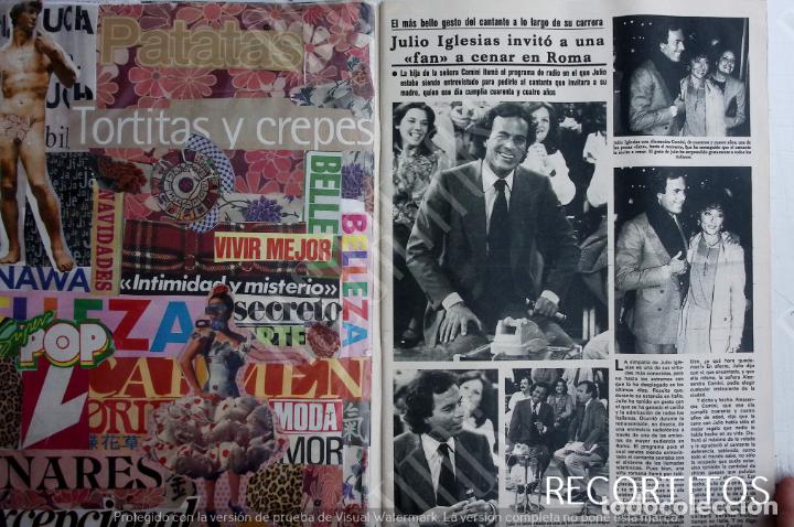 Coleccionismo de Revistas y Peri&oacute;dicos: julio iglesias en italia roma