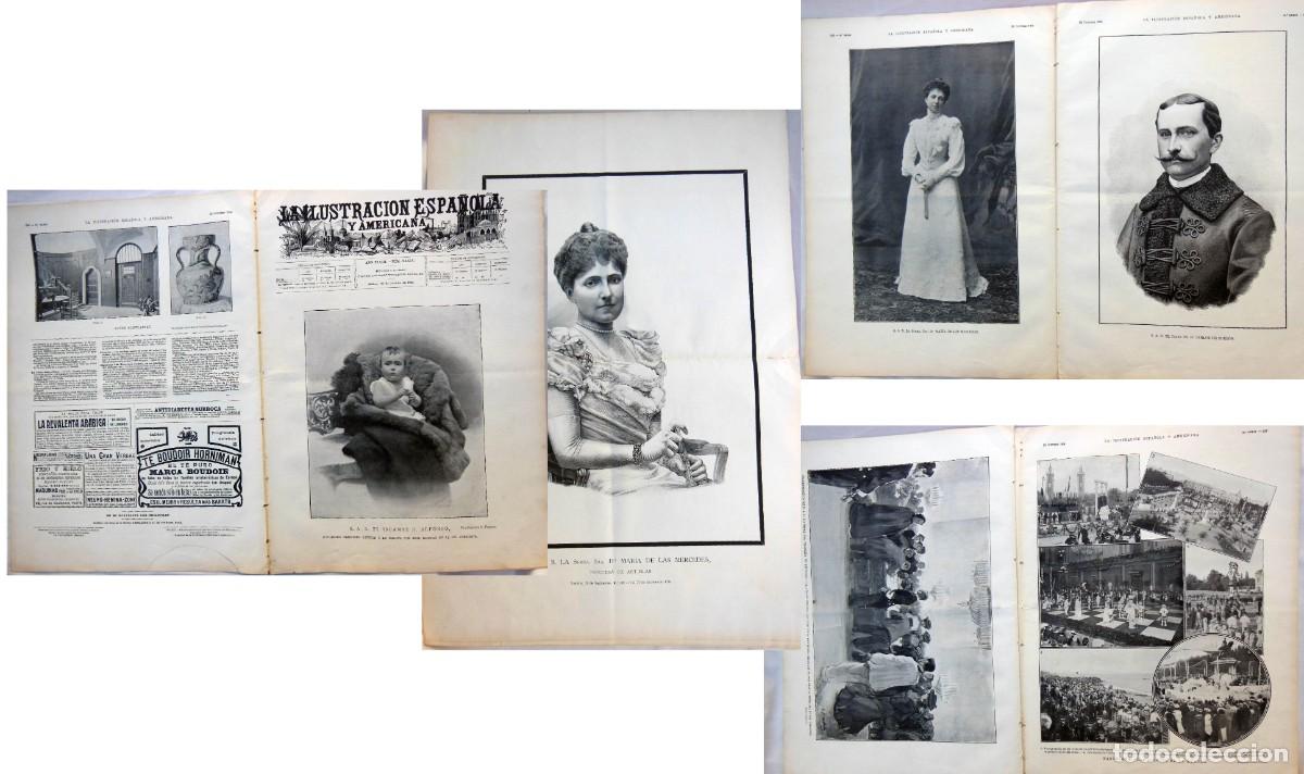 Colecionismo de Revistas e Jornais: LA ILUSTRACI&Oacute;N ESPA&Ntilde;OLA Y AMERICANA. N&ordm; XXXIX - 22 Octubre 1904. La mujeres del Quijote...