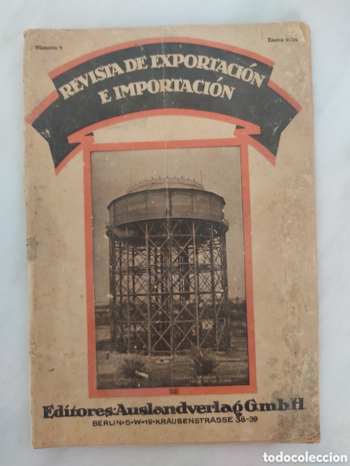 Collezionismo di Riviste e Giornali: revista de exportadores e importadores a&ntilde;o 1926