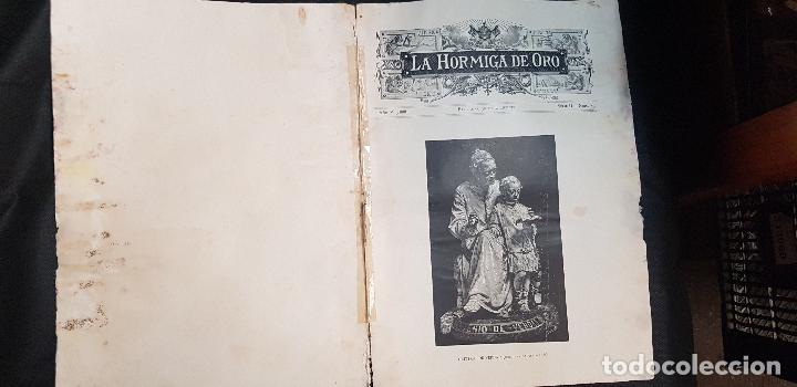 Coleccionismo de revistas y peri&oacute;dicos: LA HORMIGA DE ORO -DICIEMBRE DEL A&Ntilde;O 1888