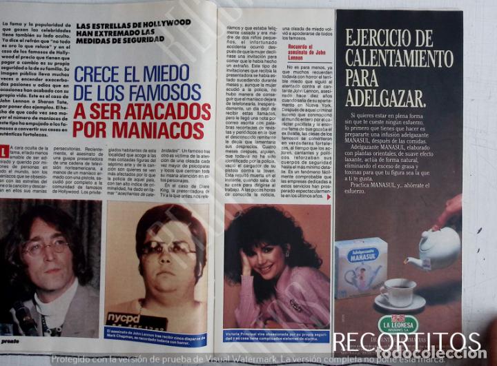 Coleccionismo de Revistas y Peri&oacute;dicos: victoria principal john lennon jodie foster etephanie zimbalist sharon gless stacey y lacey