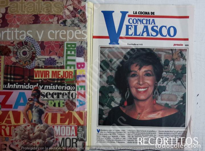 Coleccionismo de revistas y peri&oacute;dicos: concha velasco la cocina