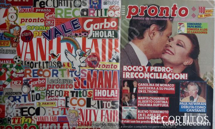 Coleccionismo de Revistas y Peri&oacute;dicos: recorte portada rocio jurado