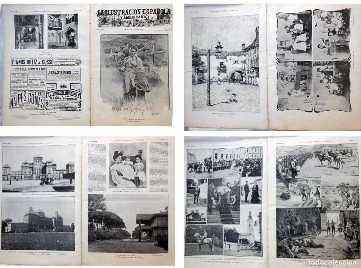 Colecionismo de Revistas e Jornais: LA ILUSTRACI&Oacute;N ESPA&Ntilde;OLA Y AMERICANA. N&ordm; XXXVII - 8 Octubre 1904. Del valle de Buelna, de Pedrero