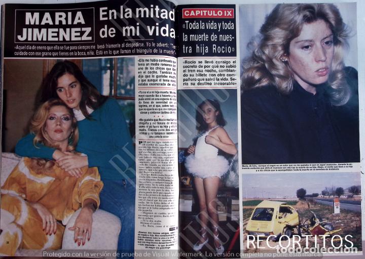 Coleccionismo de Revistas y Peri&oacute;dicos: MARIA JIMENEZ EN HOLA EN LA MITAD DE MI VIDA CAPITULO Ix