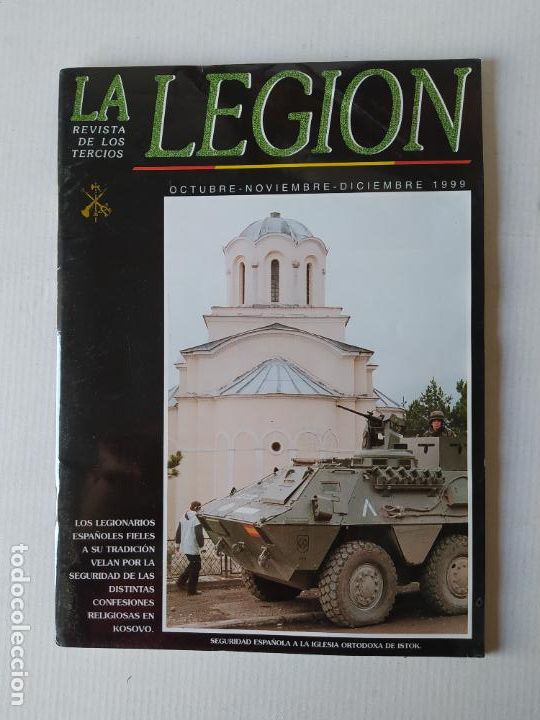 Coleccionismo de Revistas y Peri&oacute;dicos: REVISTA DE LA LEG&Iacute;ON. LA REVISTA DE LOS TERCIOS. OCTUBRE 1999. TDKC40