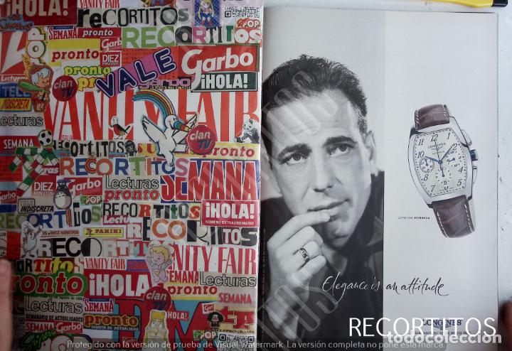 Coleccionismo de Revistas y Peri&oacute;dicos: FAMOSOS EN LA PUBLICIDAD humphrey bogart anuncio longines
