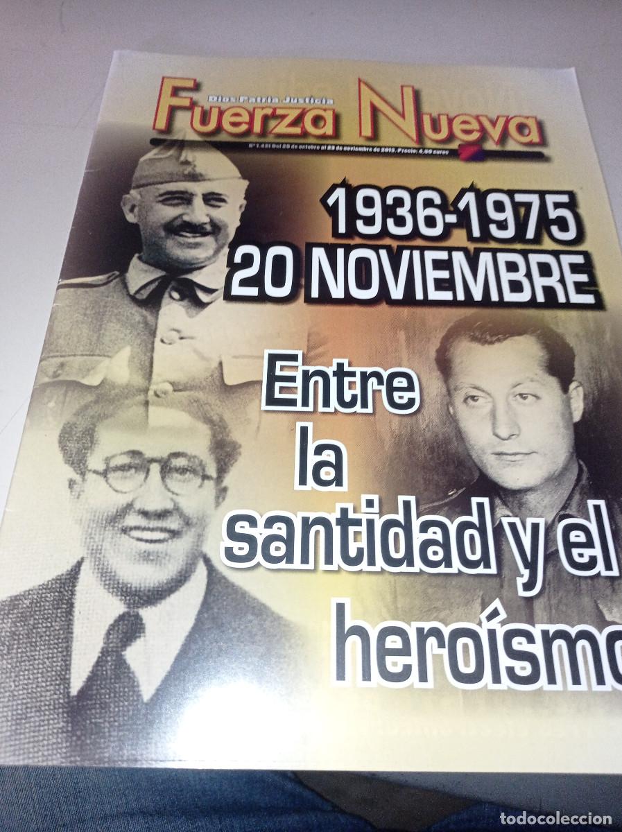 Colecionismo de Revistas e Jornais: REVISTA FUERZA NUEVA, N&ordm; 1431 REF. UR MES 7