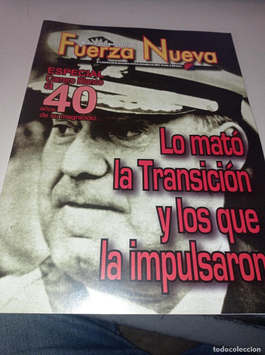 Colecionismo de Revistas e Jornais: REVISTA FUERZA NUEVA, N&ordm; 1432 REF. UR MES 7
