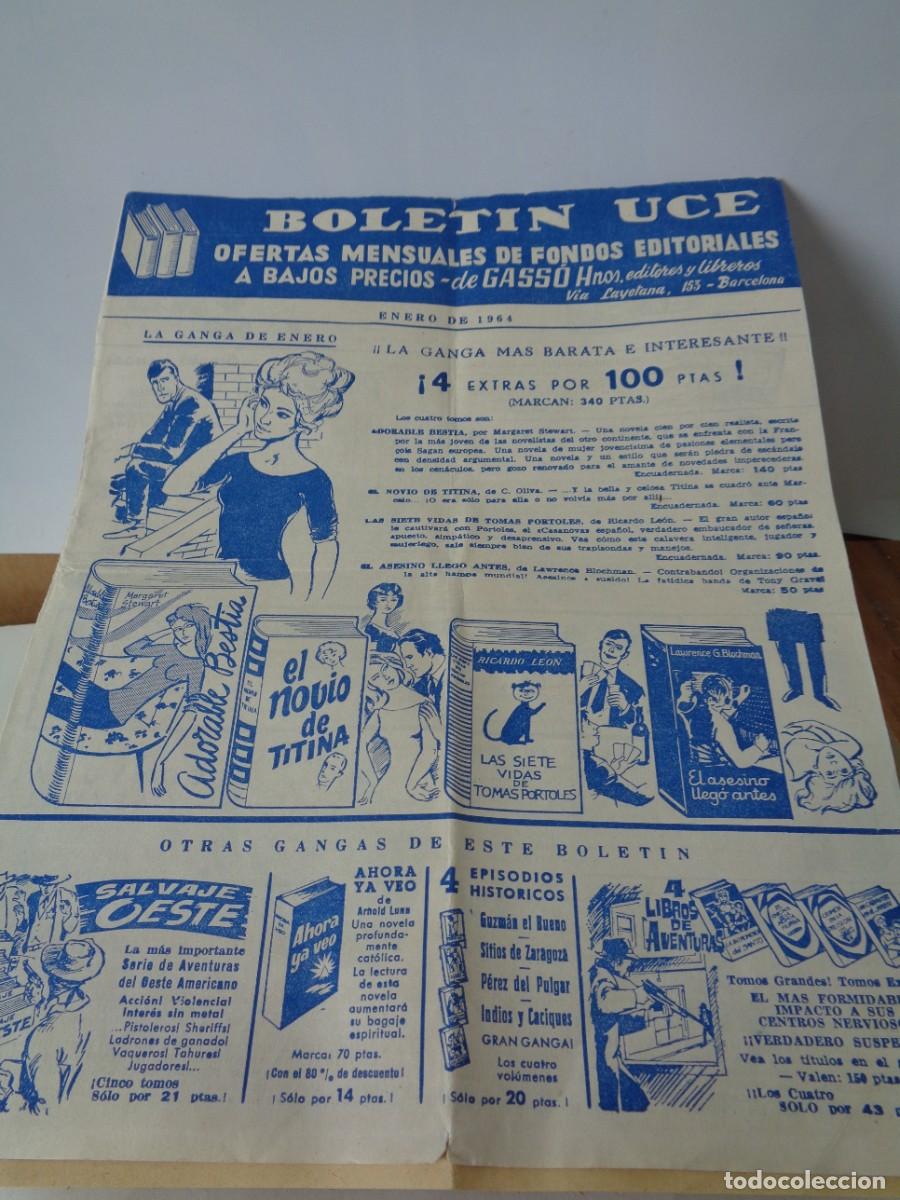 Collezionismo di Riviste e Giornali: &iexcl;&iexcl; Teniente-Residencia. REGULARES. CEUTA. BOLETIN UCE. Enero de 1964. !! C-13.