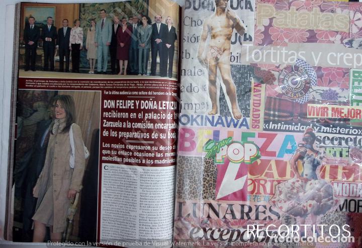 Colecionismo de Revistas e Jornais: DO&Ntilde;A LETIZIA ortiz don felipe comision encargada de los preparativos de su boda