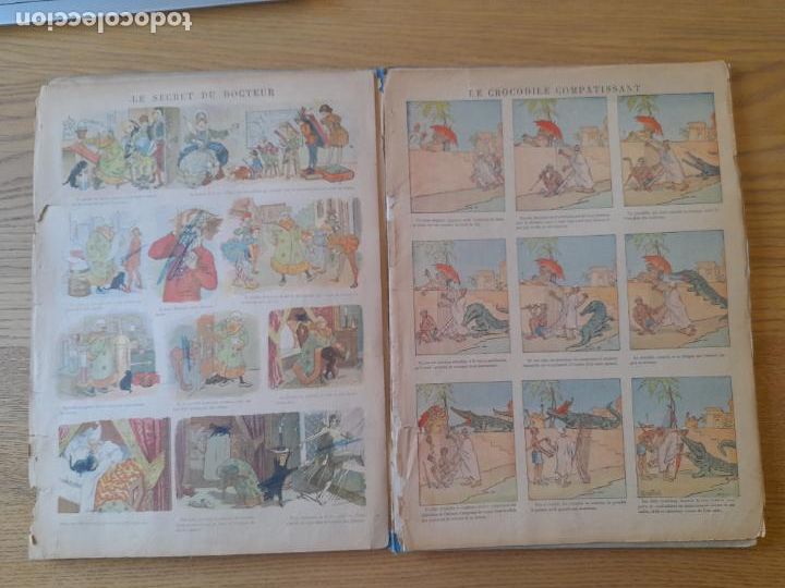 Collection Magazines and Newspapers: Lote de 2 paginas de ilustraciones humor&iacute;sticas francesas siglo XIX. Muy raras.