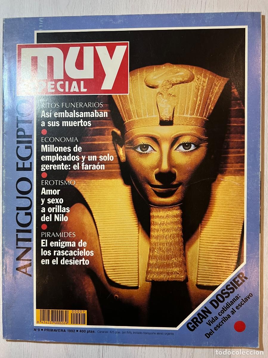 Coleccionismo de revistas y peri&oacute;dicos: REVISTA MUY ESPECIAL N&ordm; 9. ANTIGUO EGIPTO. 1992