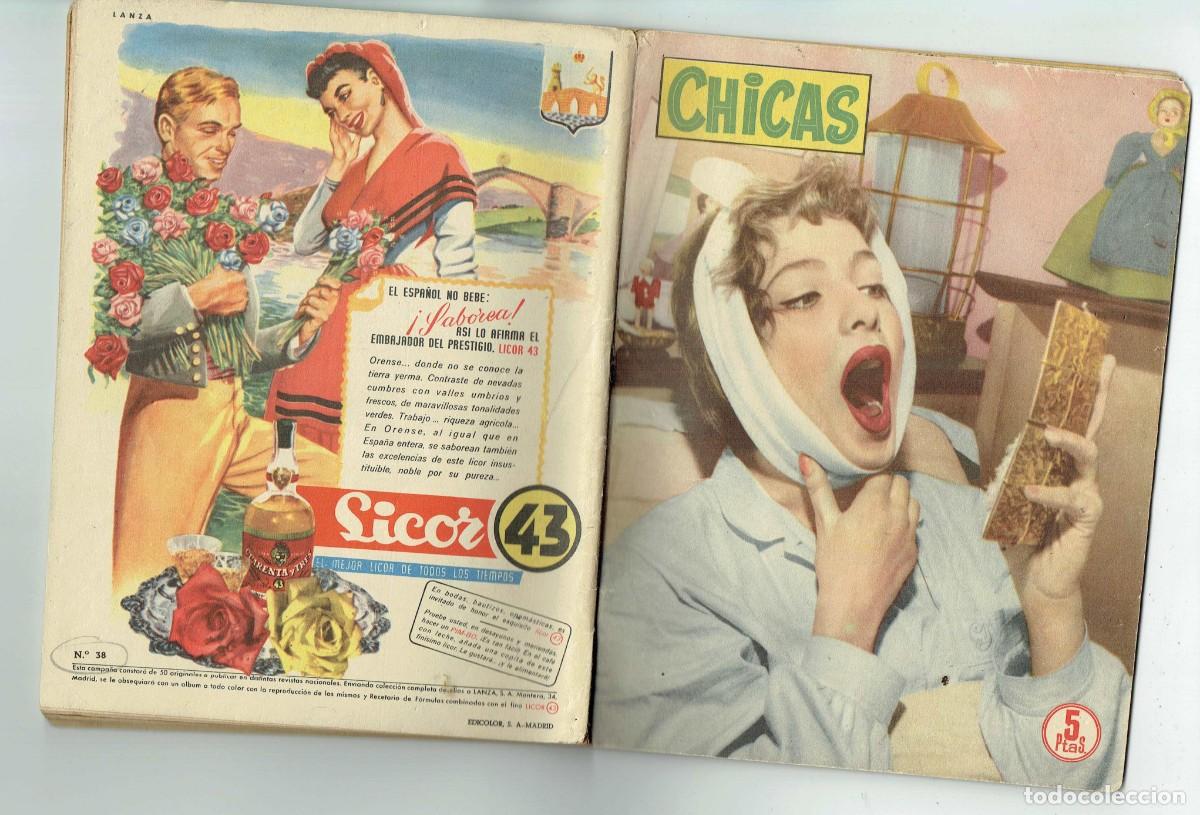 Coleccionismo de Revistas y Peri&oacute;dicos: CHICAS. N&ordm; 329. ANA MAR&Iacute;A MATUTE / ROMY SCHNEIDER / PUBLICIDAD: LICOR 43. (P/D36)