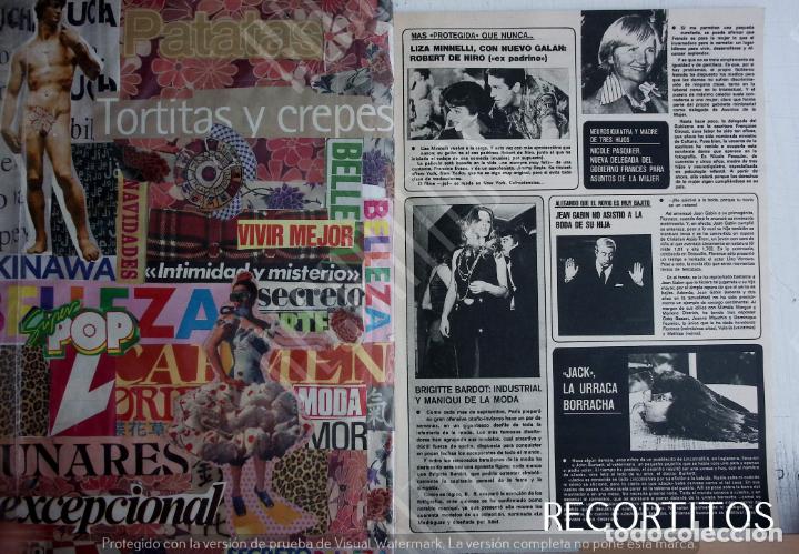 Coleccionismo de Revistas y Peri&oacute;dicos: jean gabin brigitte bardot robert de niro liza minelli