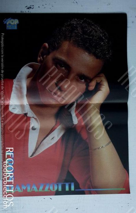 Coleccionismo de Revistas y Peri&oacute;dicos: poster eros ramazotti miguel bose