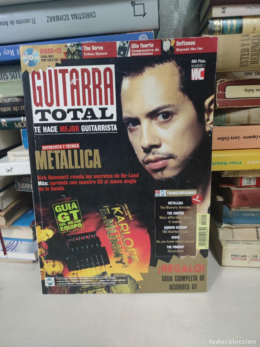 Colecionismo de Revistas e Jornais: GUITARRA TOTAL METALLICA