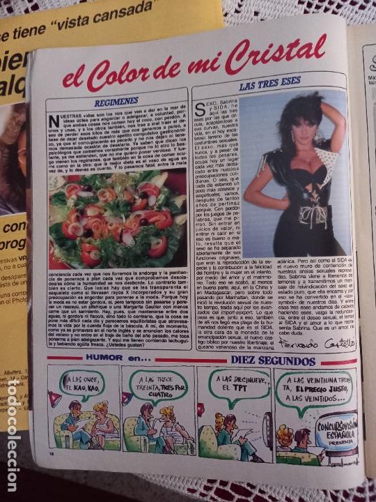 Coleccionismo de Revistas y Peri&oacute;dicos: SABRINA SALERNO