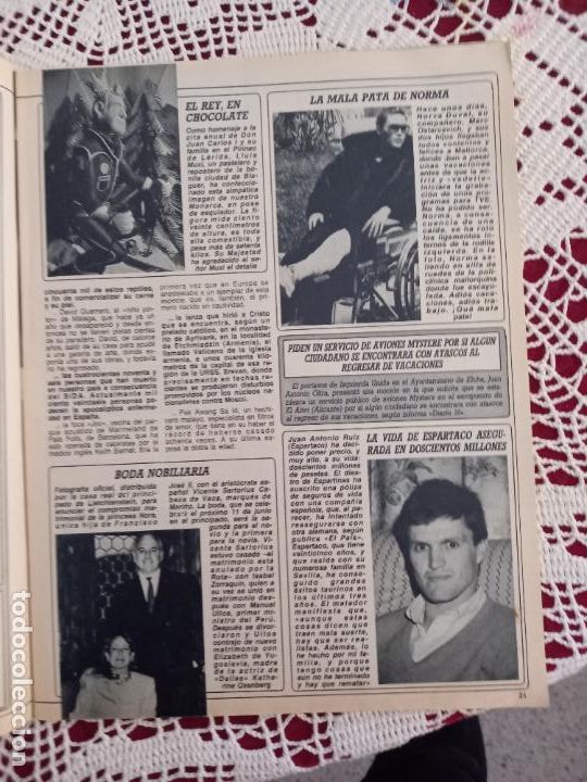 Sammeln von Zeitschriften und Zeitungen: ESPARTACO NORMA DUVAL