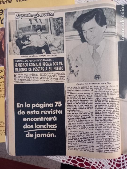 Sammeln von Zeitschriften und Zeitungen: FRANCISCO CARVAJAL