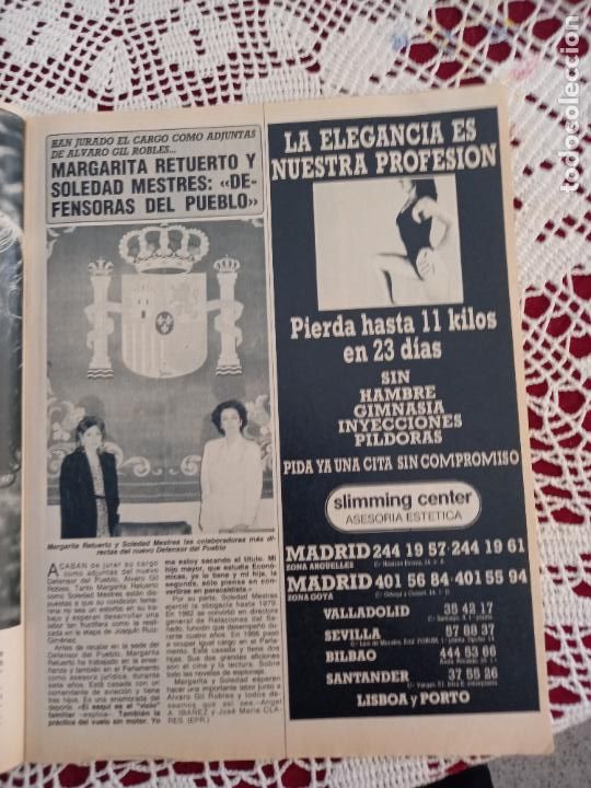 Sammeln von Zeitschriften und Zeitungen: MARGARITA RETUERTO SOLEDAD MESTRES