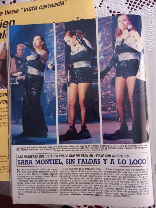 Coleccionismo de Revistas y Peri&oacute;dicos: sara montiel JAVIER GURRUCHAGA