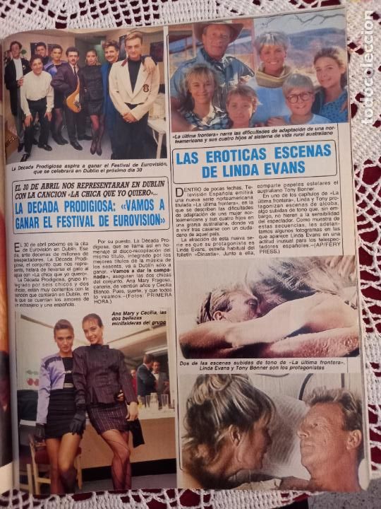 Coleccionismo de Revistas y Peri&oacute;dicos: LINDA EVANS LA DECADA PRODIGIOSA